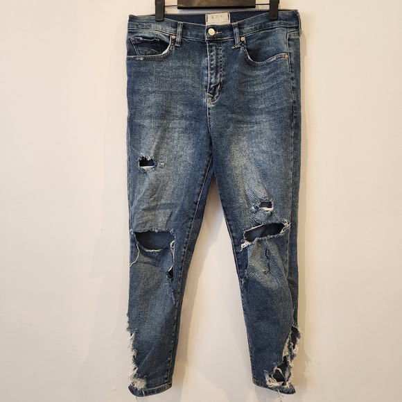 Free People Denim - Free People Distressed Jeans